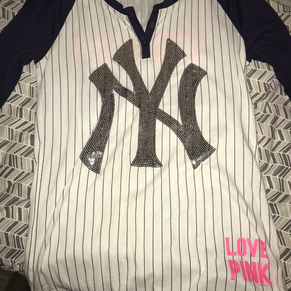 NEW YORK YANKEES MLB LOVE PINK VICTORIA SECRET